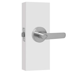 Cerradura para baño níquel satinado Bari Inoxx Italy