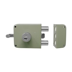 Cerradura de sobreponer alta seguridad con pestillo invertido L6 Tover