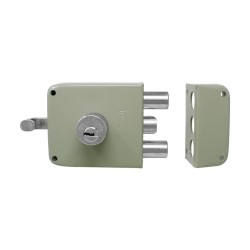 Cerradura de sobreponer alta seguridad con pestillo L6 Tover