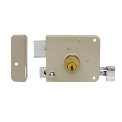 Cerradura Insta-Facil izquierda beige 6761 Dexter