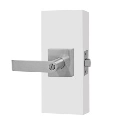 Cerradura de manija para Baño Niquel Satinado Iguazú Yale