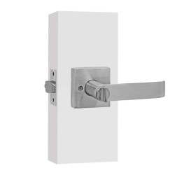 Cerradura de manija para recámara Niquel Satinado Iguazú Yale