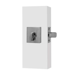 Cerrojo cuadrado llave / mariposa niquel satinado Argos 89173 Yale
