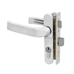 Cerradura para perfil de aluminio cilindro europeo 2066 Dexter