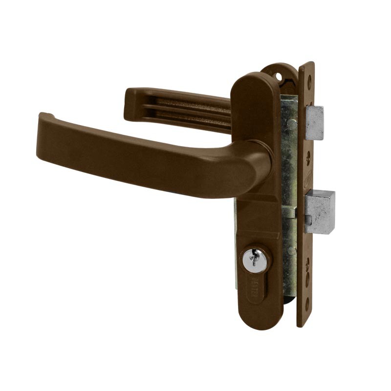 Cerradura para perfil de aluminio cilindro europeo 2065 Dexter