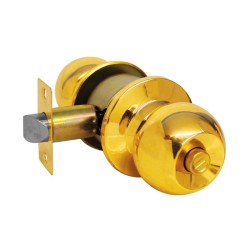 Cerradura para baño latón brillante 587PB-BK Feiteli