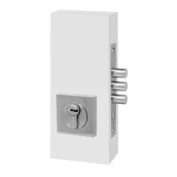 Cerradura italiana extra cuadro acero inoxidable 1513 Ashico
