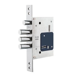 Mecanismo de embutir cromo 257 LX Kale Kilit