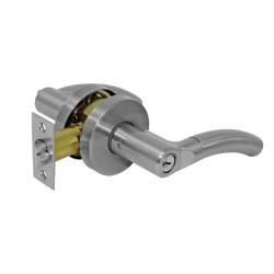 Cerradura de manija para recámara niquel satinado Varese Yale