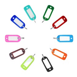 Porta etiquetas para llaves 100 piezas