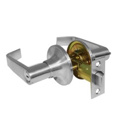 Cerradura para baño niquel satinado Jade Dexter