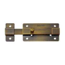 Pasador de sobreponer latón antiguo 100 mm 6876 Dexter