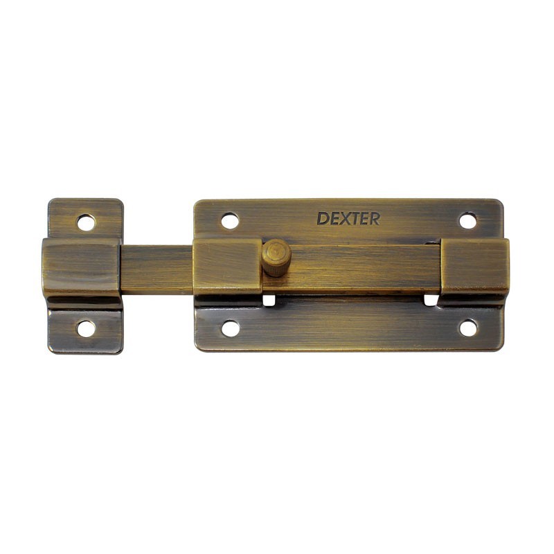 Pasador de sobreponer latón antiguo 100 mm 6876 Dexter