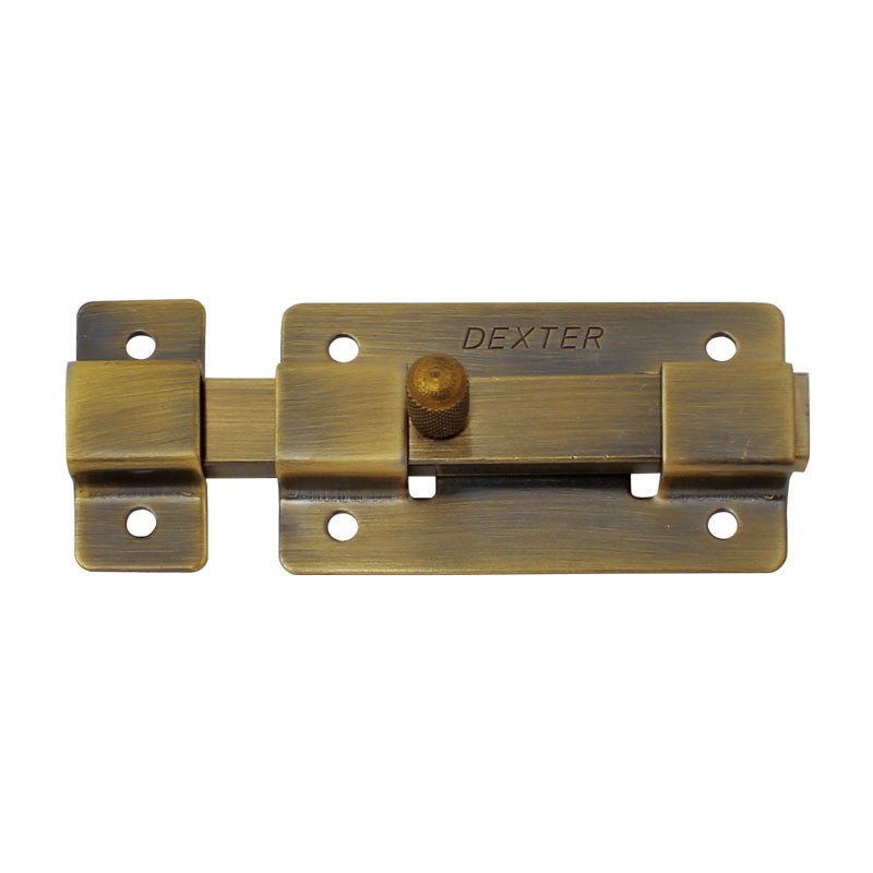Pasador de sobreponer latón antiguo 75 mm 6873 Dexter