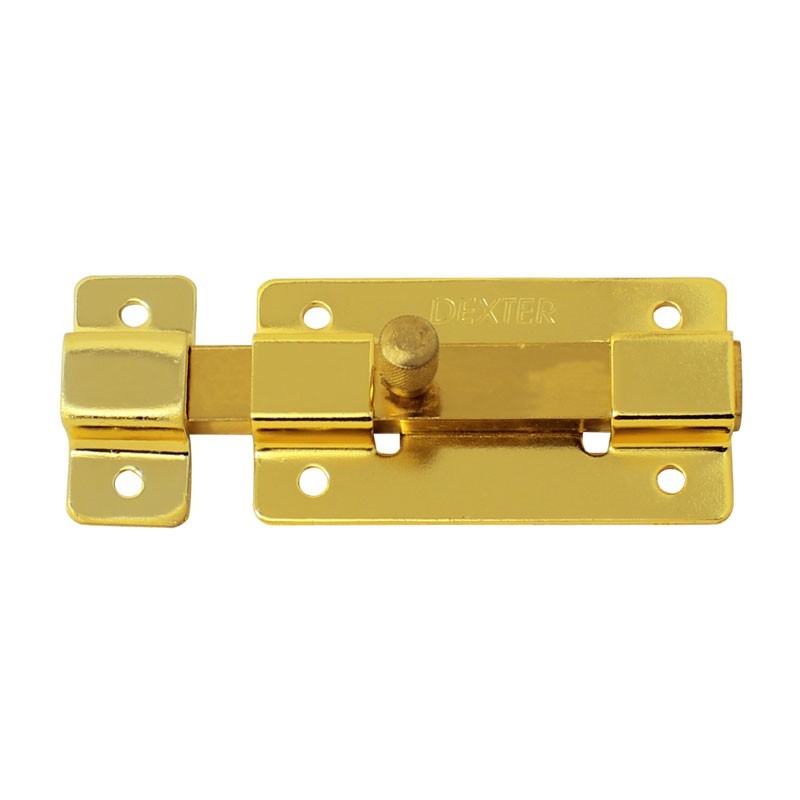 Pasador de sobreponer latón brillante 75 mm 6872 Dexter