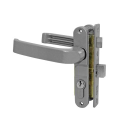 Cerradura para perfil de aluminio cilindro europeo 2064 Dexter