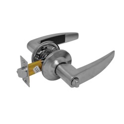 Cerradura para recámara cromo mate Jerez Tesa