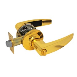 Cerradura para recámara latón brillante Jerez Tesa