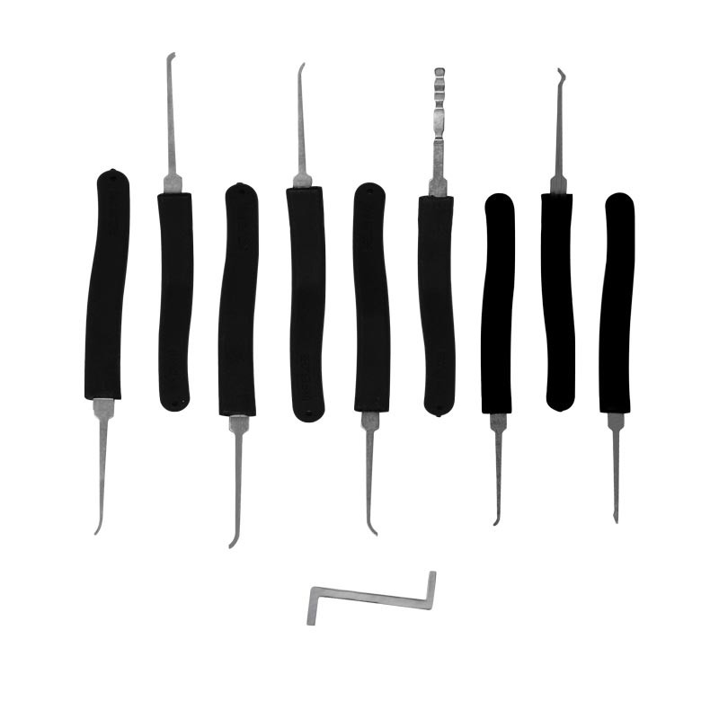 Kit de 9 ganzuas Premier