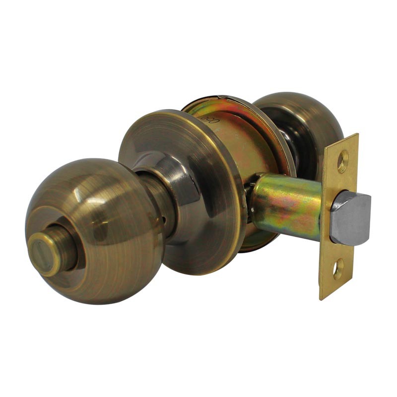 Cerradura para baño latón antiguo Bari PF0040 Top Forge