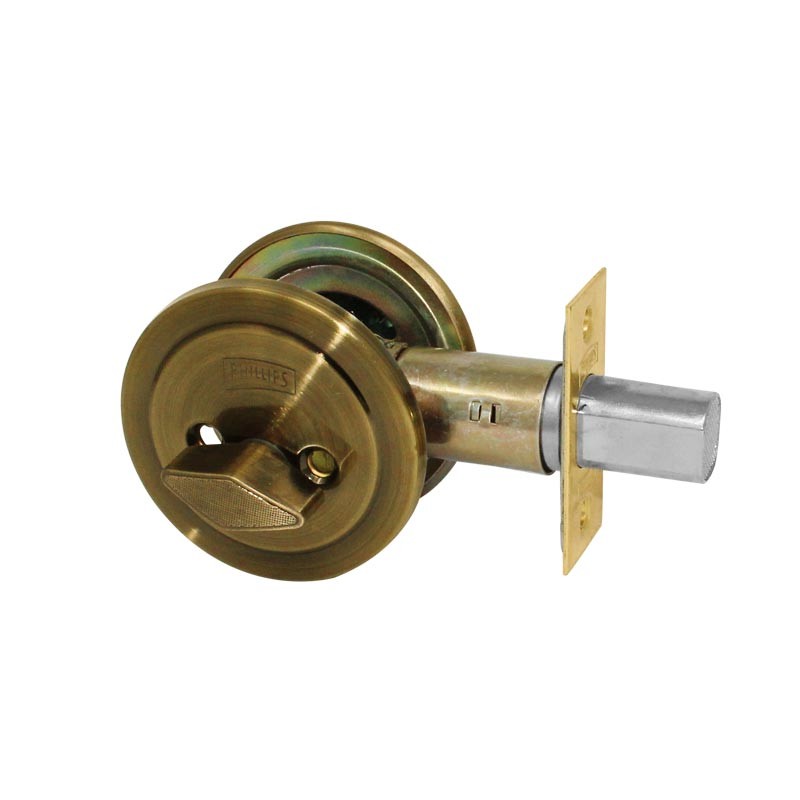Cerrojo cilindro / mariposa latón antiguo B-260-5 Phillips