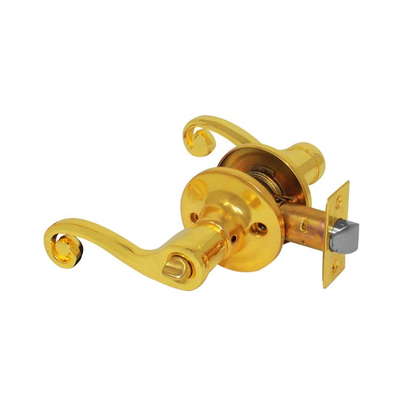 Cerradura para baño latón brillante Saura Phillips