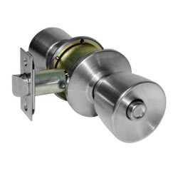 Cerradura para baño cromo mate Tulip Yale