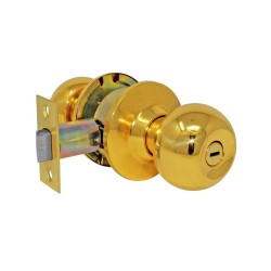 Cerradura para baño latón brillante Gamma Phillips