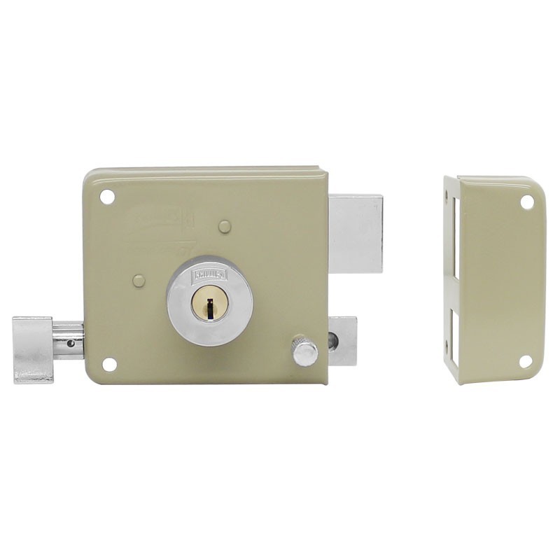 Cerradura de sobreponer Insta-Fácil derecha AS-725 Phillips