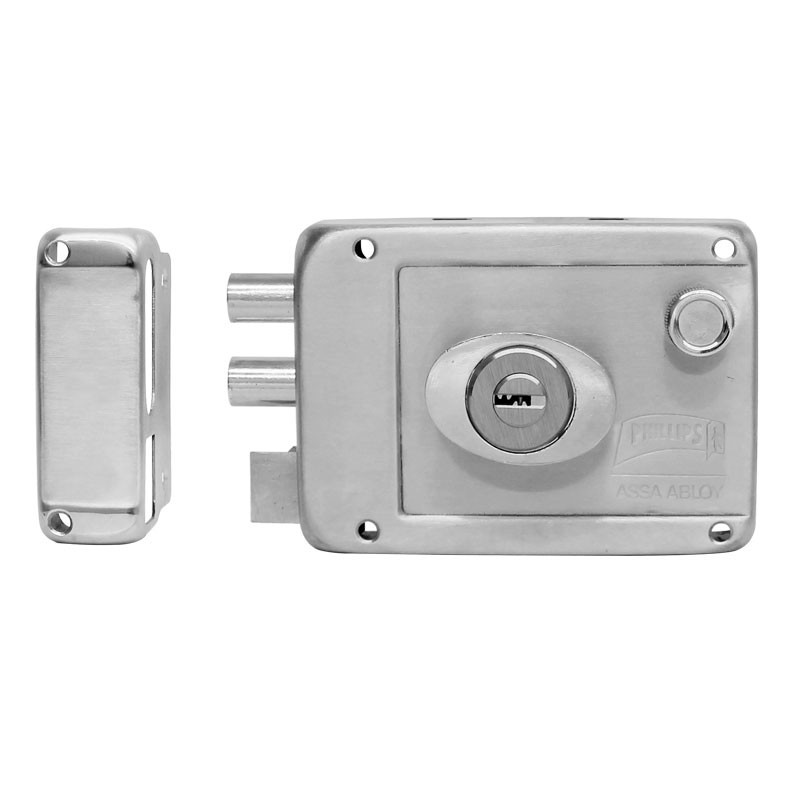 Cerradura de sobreponer izquierda tráfico pesado HS-4200-AS Phillips