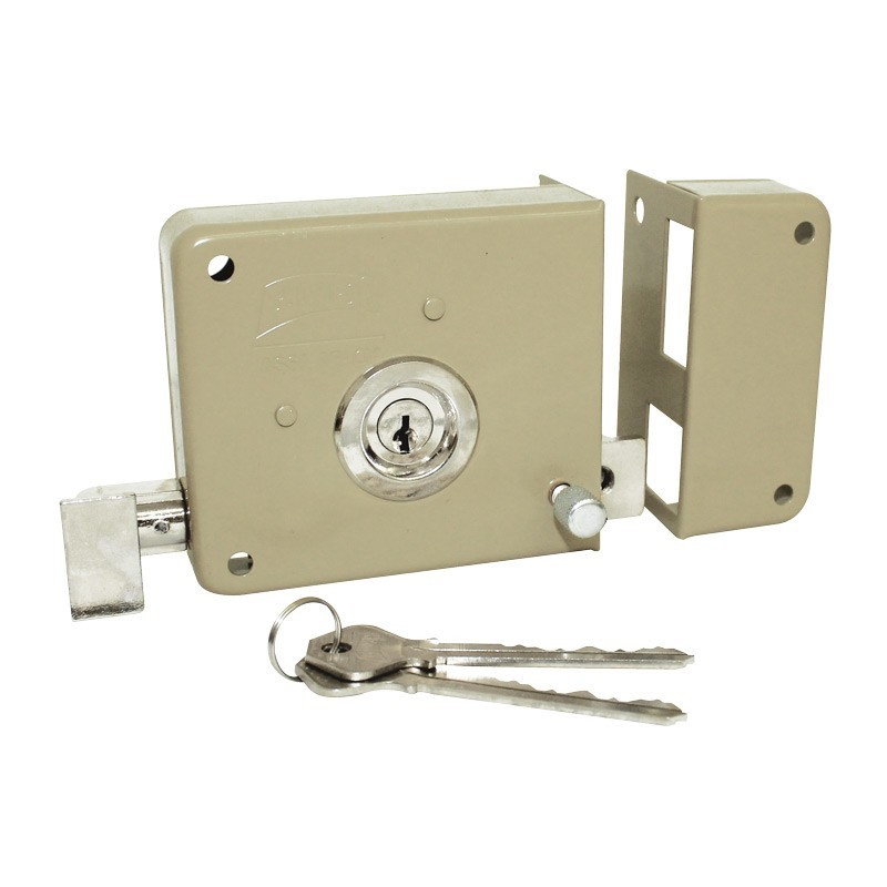 Cerradura de sobreponer derecha Insta-Fácil llave larga 715 LL Phillips