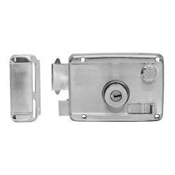 Cerradura de sobreponer izquierda tráfico pesado HS-4000-AS Phillips