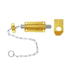Pasador de cadena #1 latonado 10 cm Mañon