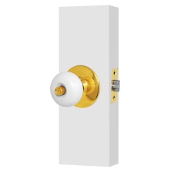 Cerradura para recámara pomo polar 17501 Ashico