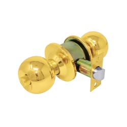 Cerradura para baño laton brillante Barza 6602 Dexter