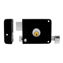 Cerradura Insta-Facil izquierda negra Dexter