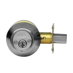 Cerrojo doble cilindro niquel satinado 6732 Dexter