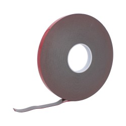 Cinta acrílica gris 12 mm x 33 metros ECGB-007 Ergy