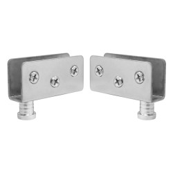 Bivel para puerta de vidrio acero inoxidable K947 Axcent