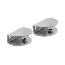 Clip para entrepaño o cristal fijo de 12 mm K-824 Axcent