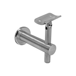 Conector base redonda de muro a pasamanos redondo BRK3041-1 Bruken