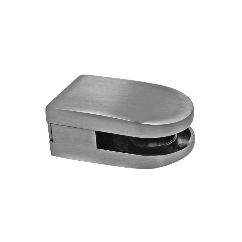 Conector grapa base plana para barandal satín BRK761 Bruken