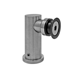 Conector para cristal fijo o barandal satín BRK671B Bruken