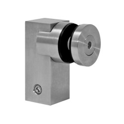 Conector muro-vidrio 90°  BRK814 Bruken