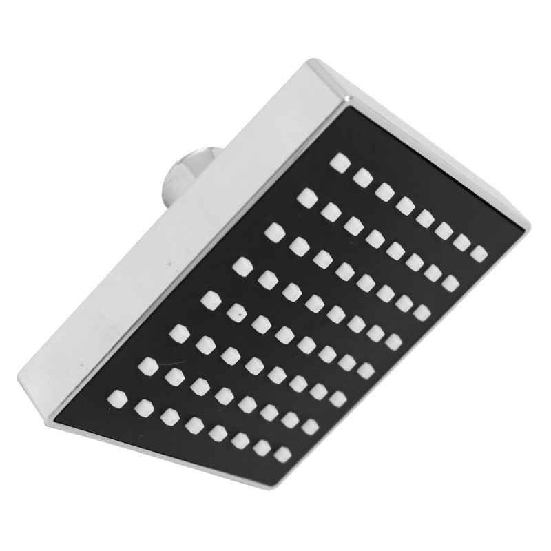 Regadera cuadrada 10 cm sin brazo cromo IML