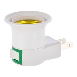 Portalámpara con clavija y apagador 15907 Adir