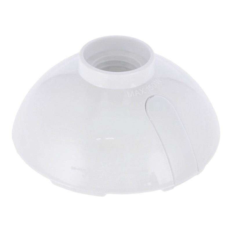 Socket redondo blanco de plástico 15916 Adir