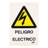 Señalamiento "Peligro eléctrico" 30 x 45 cm