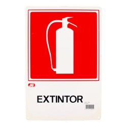 Señalamiento "Extintor" 30 x 45 cm