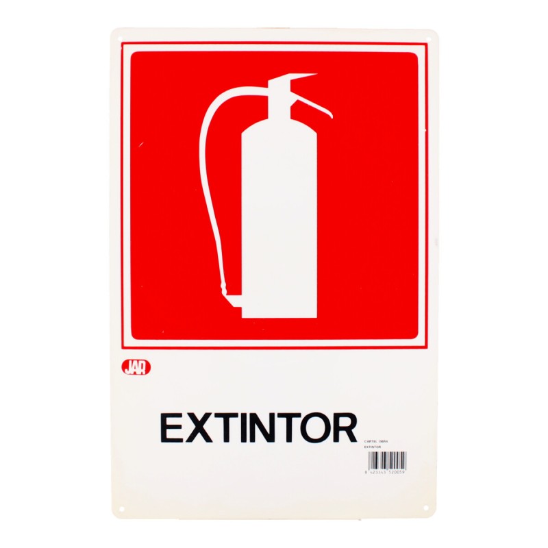Señalamiento "Extintor" 30 x 45 cm